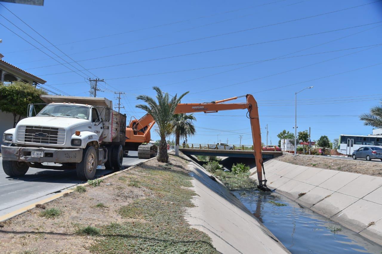 Esta semana inicia limpieza de drenes y canales en Ahome. – Es La Catedral