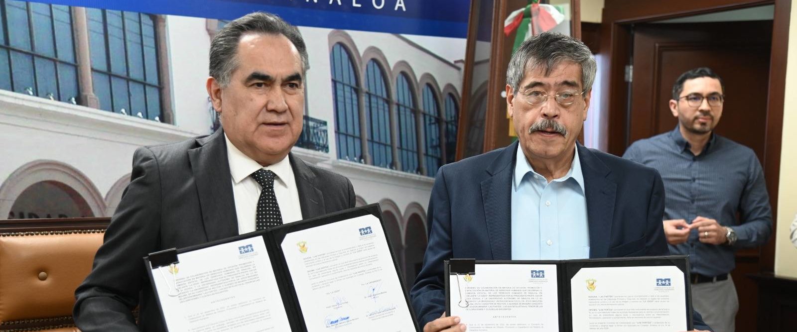 La UAS y la CEDH firman convenio histórico para fortalecer la cultura ...