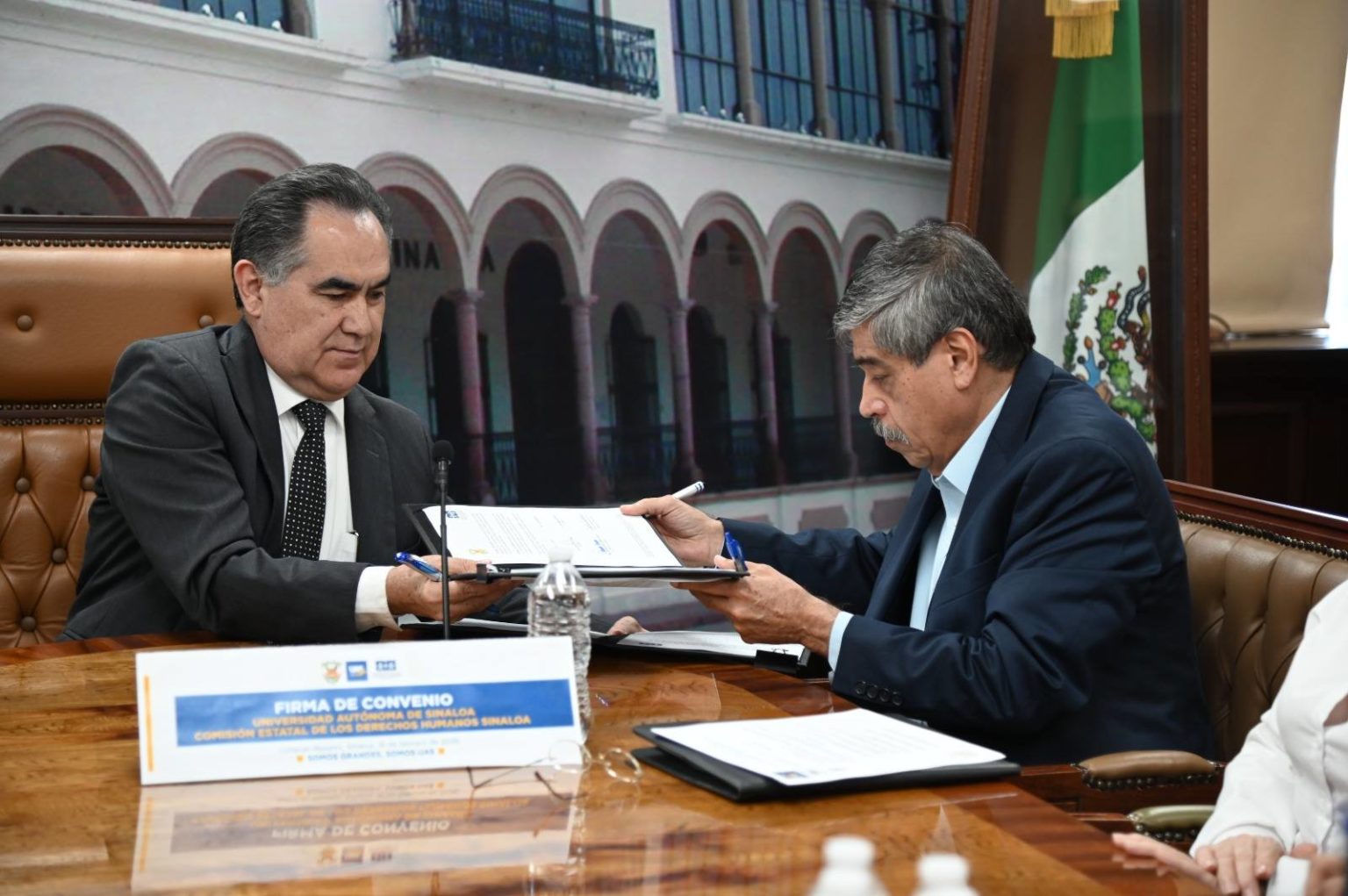 La UAS y la CEDH firman convenio histórico para fortalecer la cultura ...
